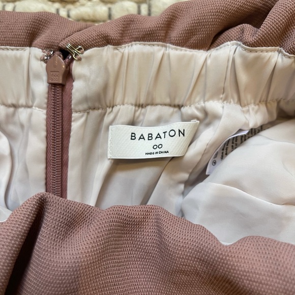 Babaton Flutter strapless, ruffled Jumpsuit - Picture 4 of 5